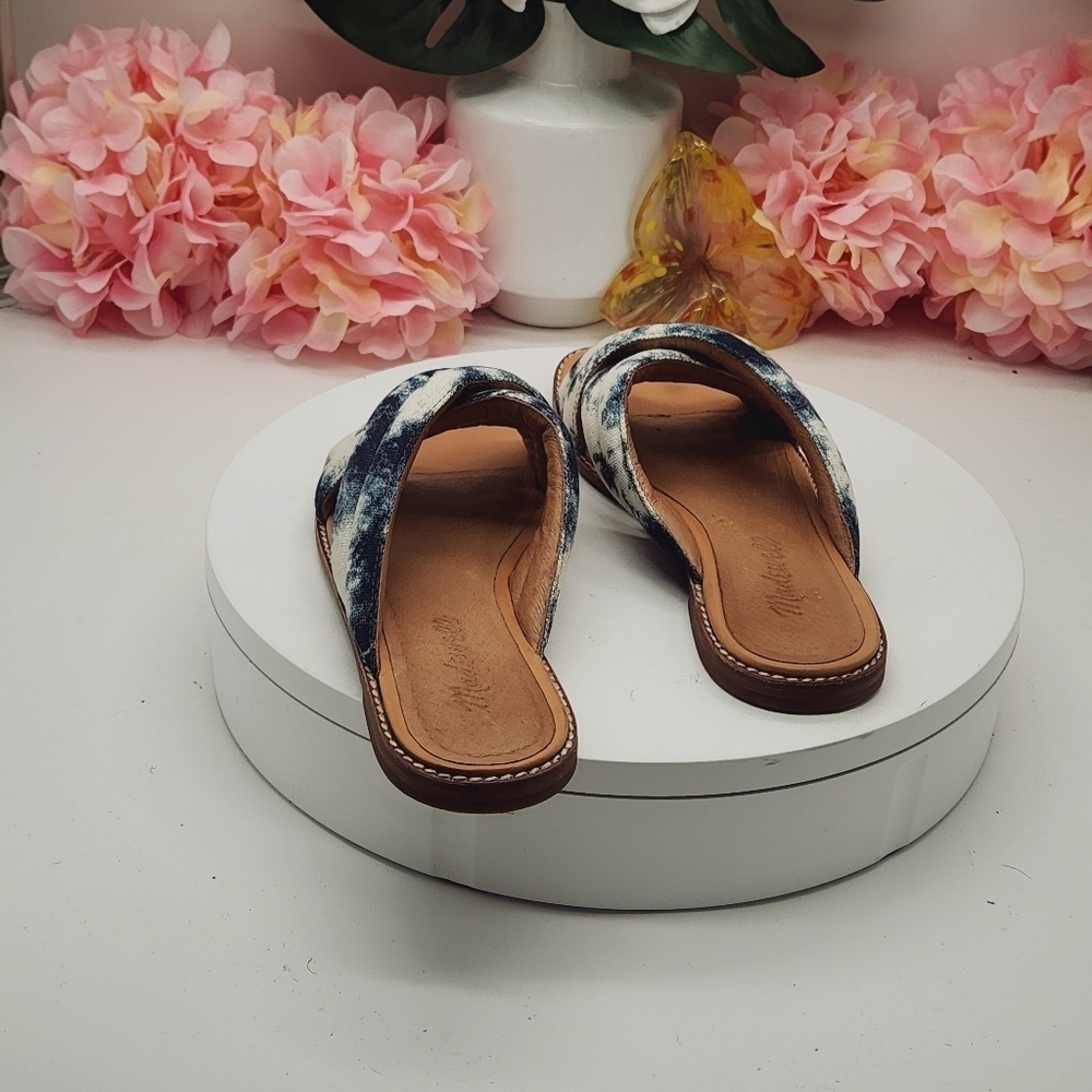 Madewell The Skyler Slide Sandal in Tie-Dye Sz 6.5 - Picture 5 of 14